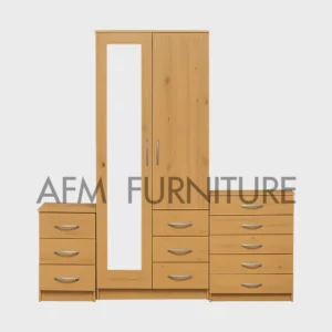 1-FULL MIRROR 2-DOOR  ( Assembled )