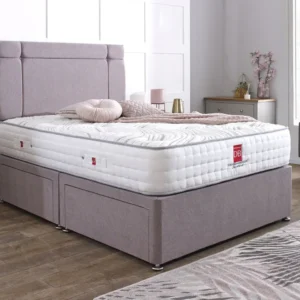 Sienna Divan Bed Set with Button Headboard