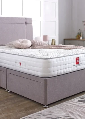 Sienna Divan Bed Set with Button Headboard